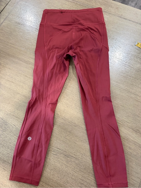 lululemon athletica Pants - lululemon athletica Red High-Rise Performance Leggings